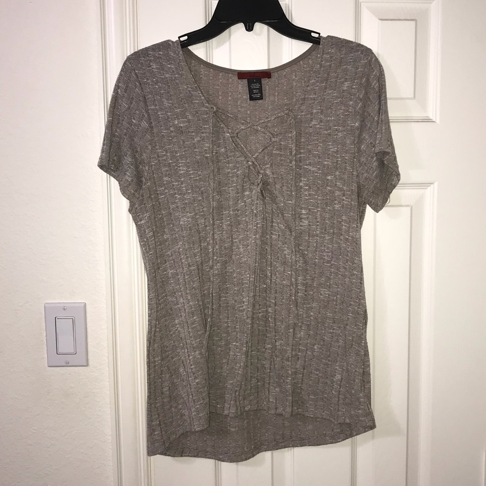 Taupe blouse